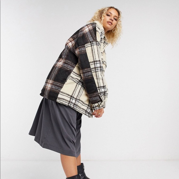 NEW Collusion Unisex Wadded Shacket - Picture 4 of 7